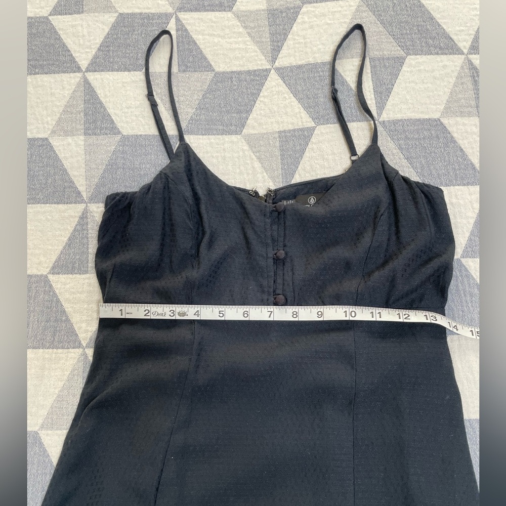 Volcom Black High Low Ruffled Dress - Picture 3 of 10